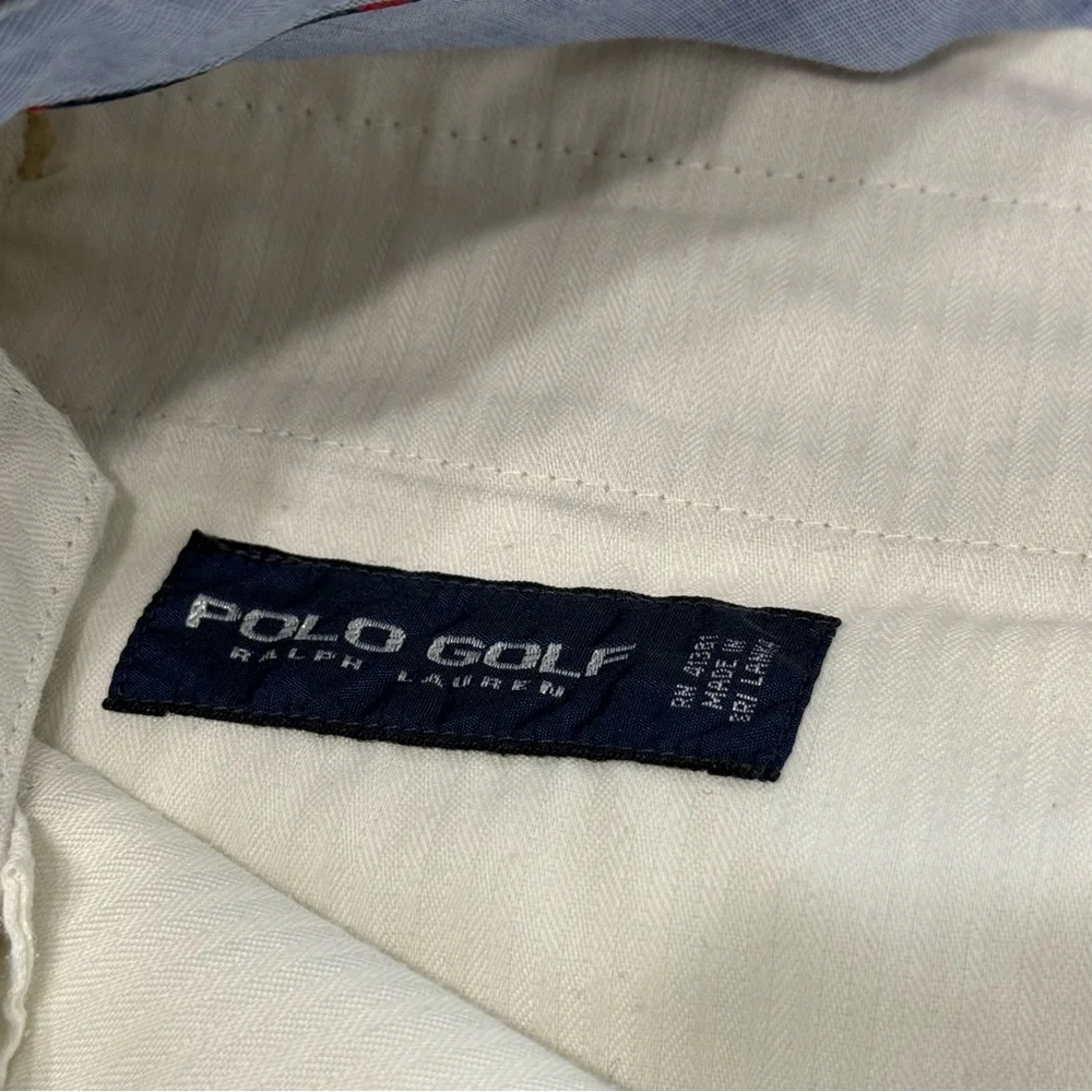 Polo Golf Ralph Lauren Performance‎ Chino Pants Beige Khaki 33x30 Preppy Classic